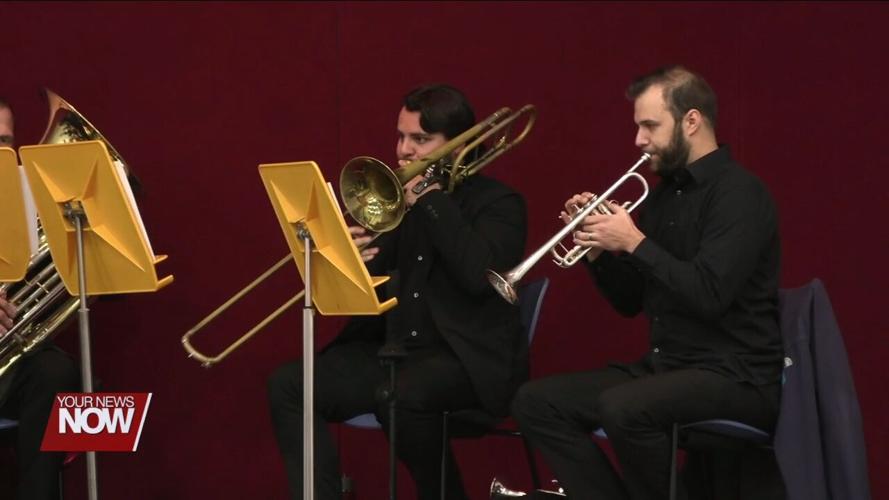 Lima Symphony Orchestra brass quintet visits students to spark that love of music