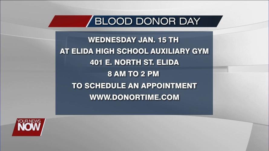 Elida FFA teams up with Solvita for Blood Donor Day