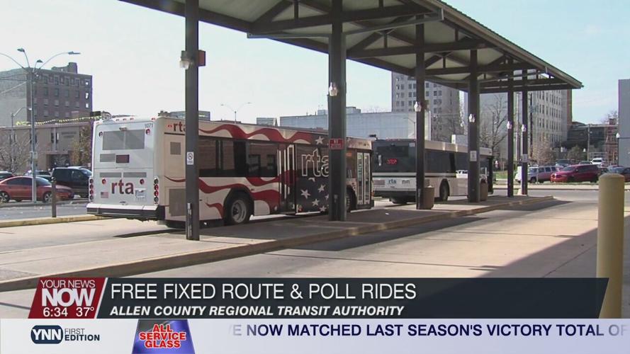 RTA showing appreciation to customers on Election Day