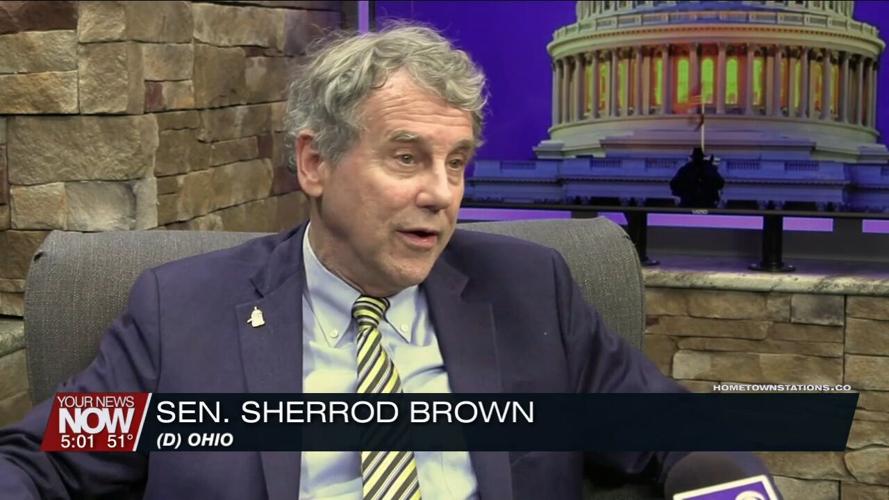 Senator Sherrod Brown talks about recently passed foreign aid bill