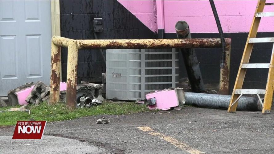 Lima business is severely damaged after roof collapse