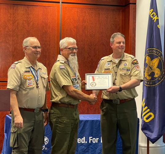 God and Service Award Winner Greg Brown
