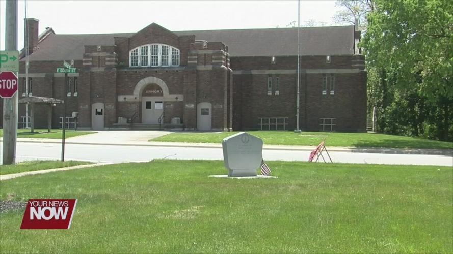St. Marys building monument to Ohio National Guard