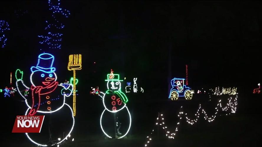 Allen County Fairgrounds invites families to final week of Mercy Health Bright Nights Christmas light drive thru