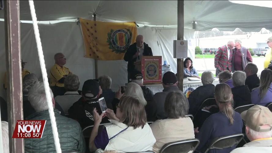 Fort Au-Glaize and First Shawnee Council House remembered on marker in Wapakoneta