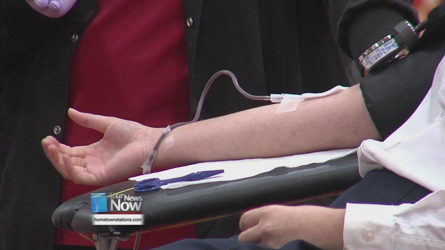 LCC students giving the gift of life