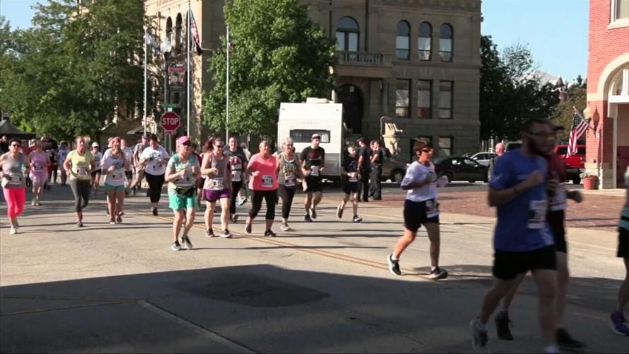 Runners hit the streets of Wapakoneta for 1st ever Back to the Future 1969 5K race