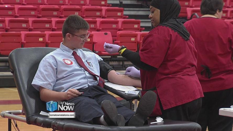 LCC students giving the gift of life