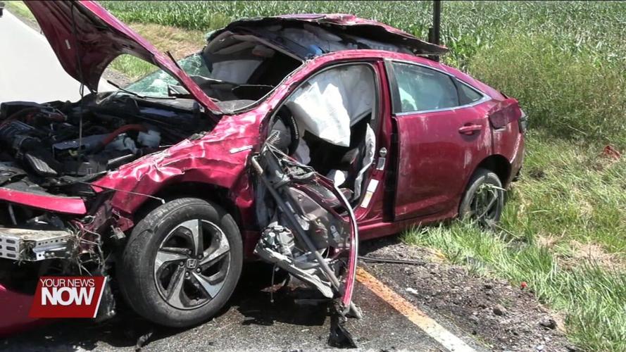Single vehicle crash in Auglaize County leaves one man in critical condition