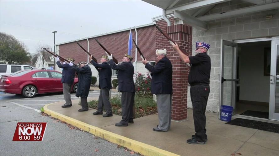 American Legion Post 96 holds their annual Veterans Day Remembrance Ceremony