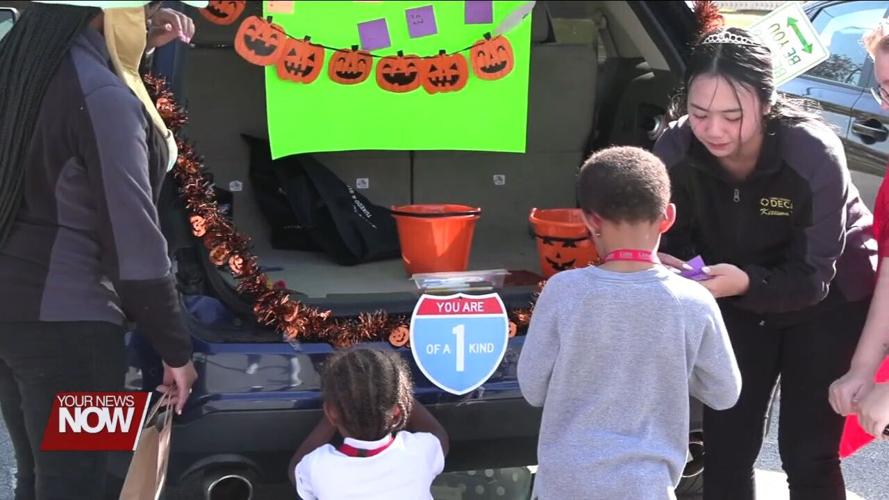 All treats, no tricks at Big Spartans Little Spartans Trunk or Treat event at Unity Elementary