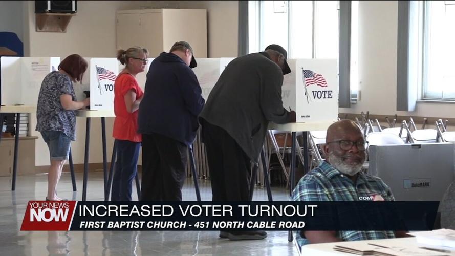 Lima polling location seeing higher-than-normal turnout