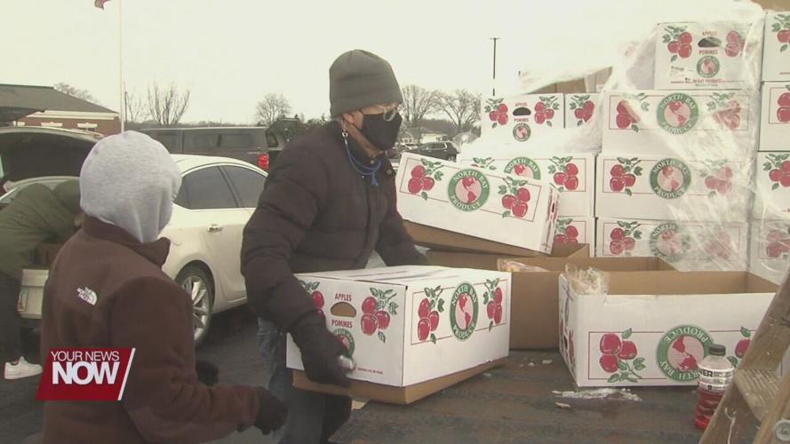KNAP Snack, Inc. distributes food to the community