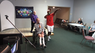 Local program brings music, games, and joy to developmental disabilities clients