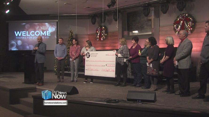 Lima Baptist Temple makes its largest Christmas-time donation