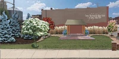 Village Square drawing 2021