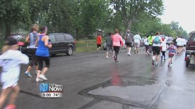 Runners and bicyclists hit the road in the name of freedom