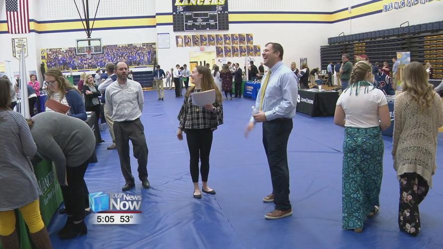 Lincolnview High School students go into career fair with a plan