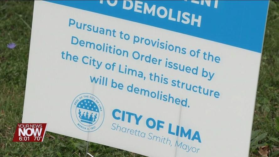 City of Lima demolishes several dilapidated structures