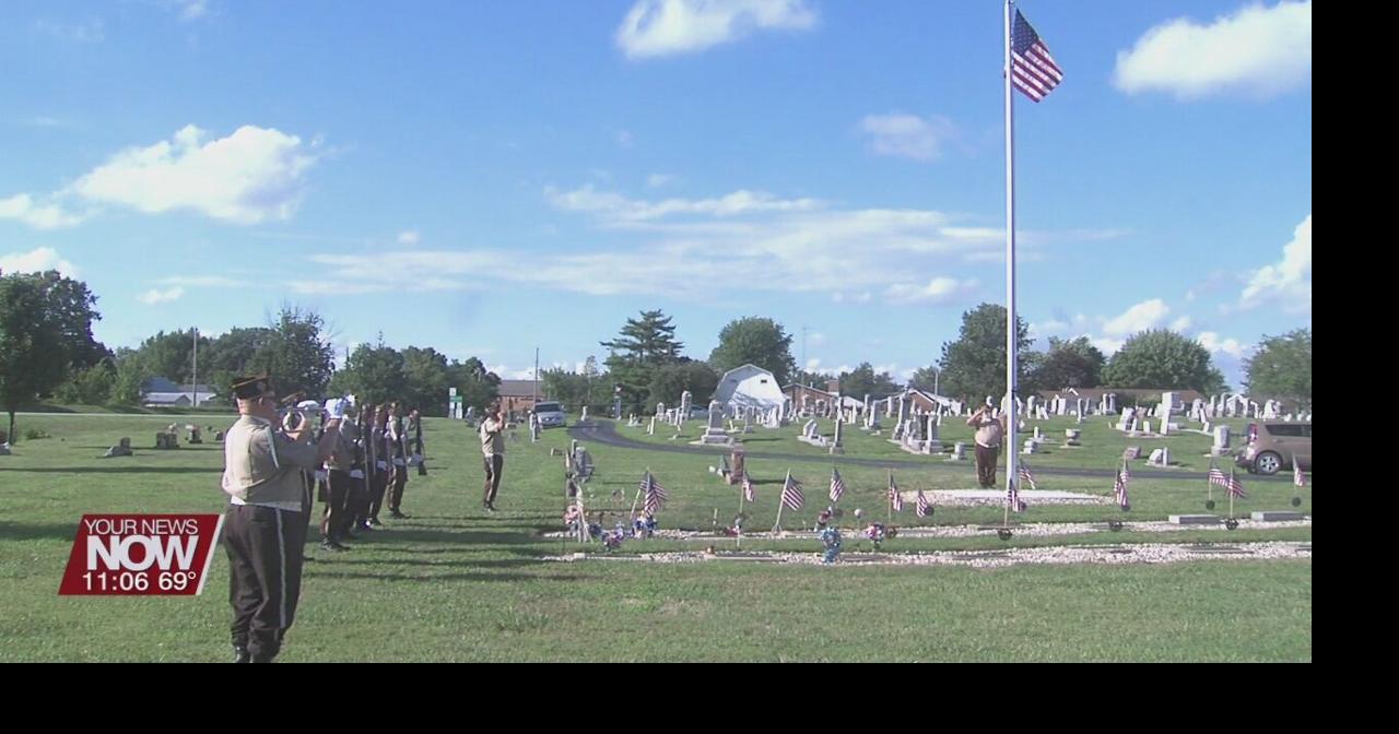 Spencerville Cemetery gets a new flagpole thanks to local family News