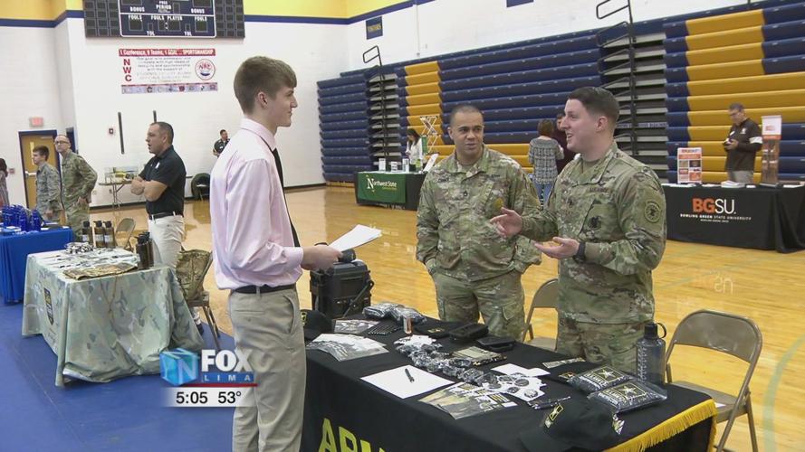 Lincolnview High School students go into career fair with a plan