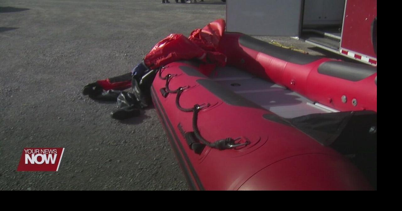 Delphos Fire and Rescue receives new water rescue boat and dive suits