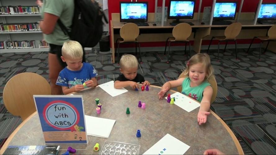Lima Public Library holds "Yay for Kindergarten" to get kids excited about their first day