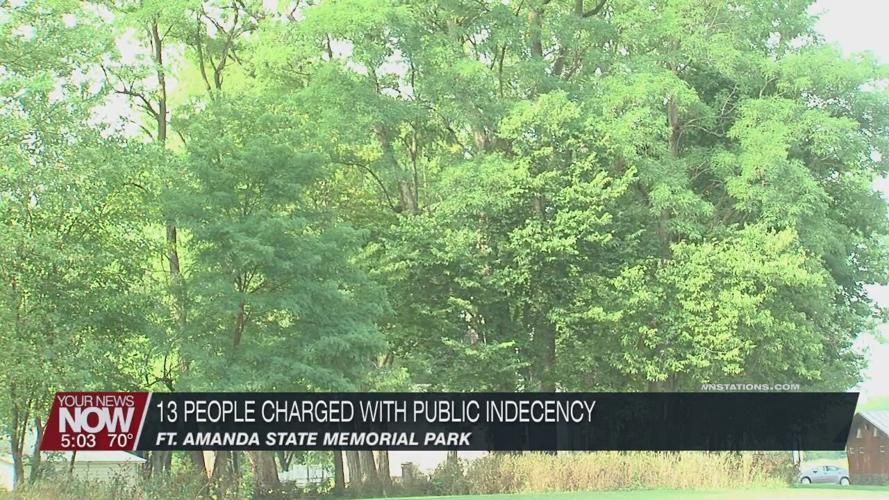 13 people arrested for public indecency at Ft. Amanda St. Park