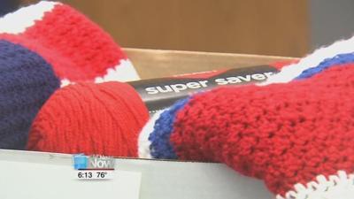 Putnam County Veterans Services Commission collected yarn for veterans