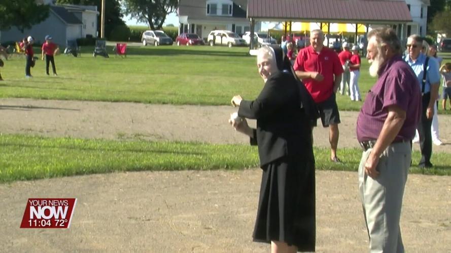 Landeck Catholic church names ball diamond after Sister Immacolata