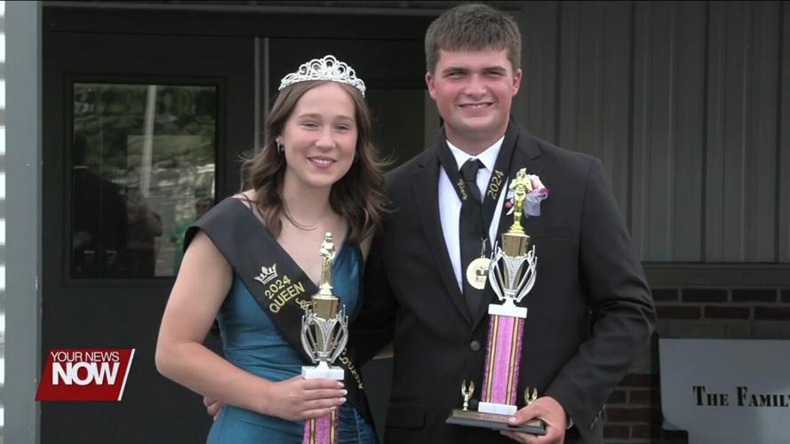The 2024 Auglaize County Junior Fair King and Queen crowned