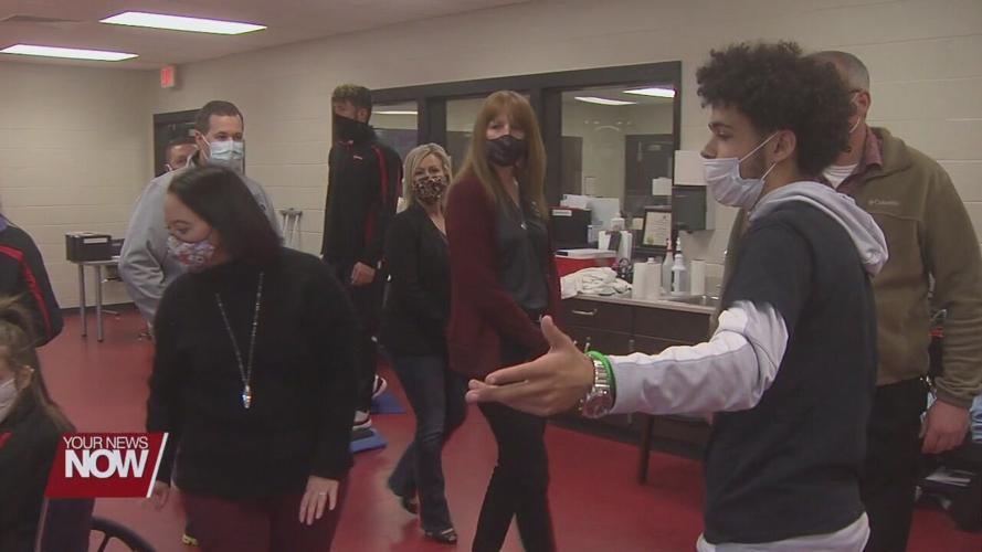 Allen Lima Leadership tours Apollo for "Education Day"