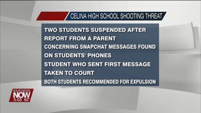 Two Celina students under investigation for allegedly threatening a school shooting