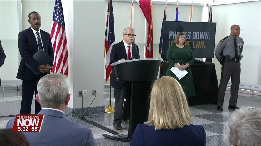 Governor DeWine kicks off new campaign to remind drivers of new distracted driving law