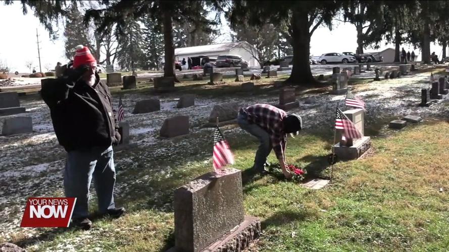 Shawnee Cemetery host their first Wreaths Across America
