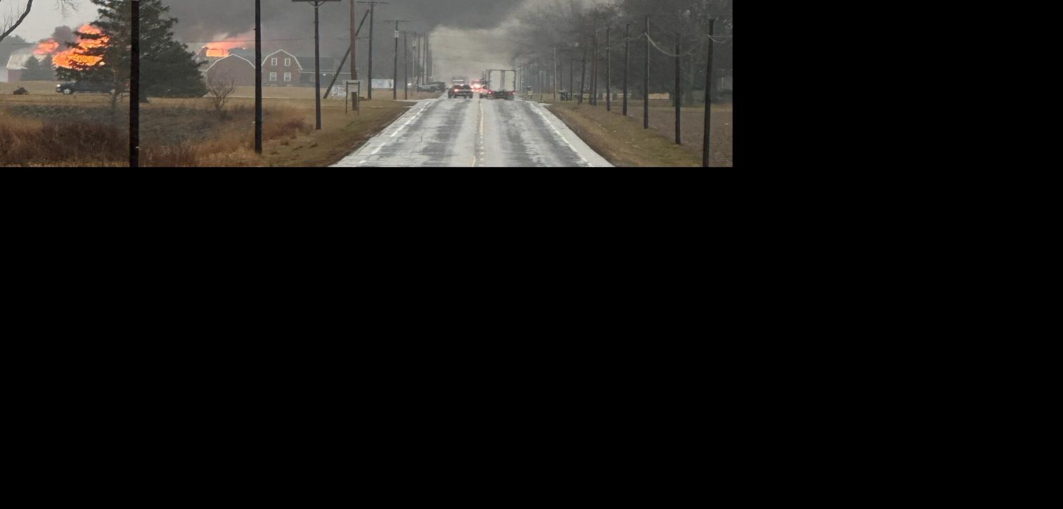 UPDATE: Multiple crews battle barn fire at Hickory Sticks Golf Club