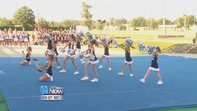 Cheer Competition at the Auglaize County Fair