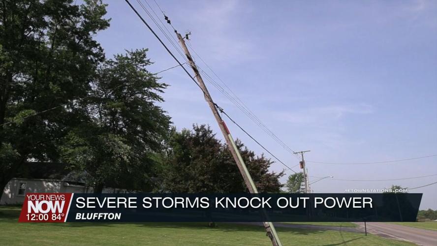 Overnight storms knock out power to thousands in the area