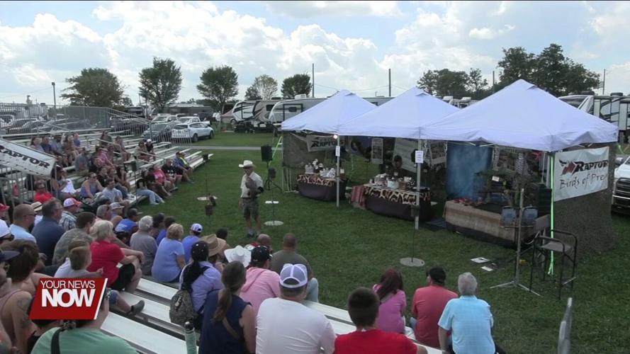 Free show at Allen County Fair lets audience get close to birds of prey