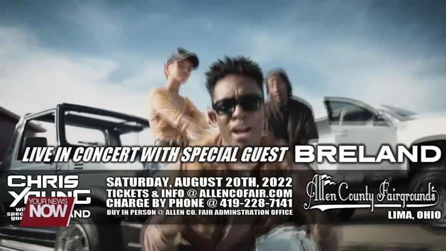 Allen County Fair Board announces country music star Chris Young to perform at 2022 Allen County Fair