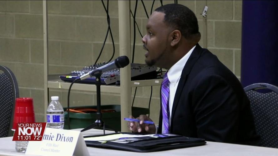 The Lima Allen County Neighborhoods in Partnership organizes a debate for the Lima City Council presidency at St. Luke's Lutheran Church.
