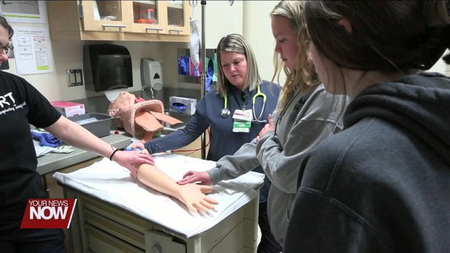 Exploring Program introduces high school students to health care careers