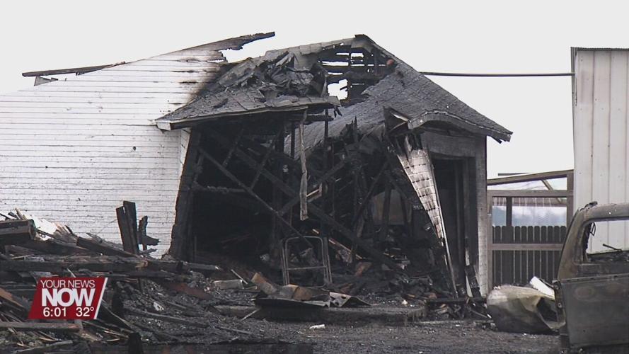 Monday morning fire damages Ft. Jennings home and injures homeowners