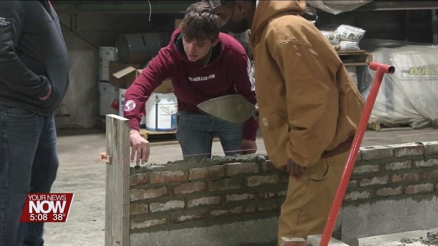 Tuttle Construction shares their trade skills with Vantage Career Center students