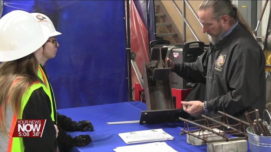 Tuttle Construction shares their trade skills with Vantage Career Center students