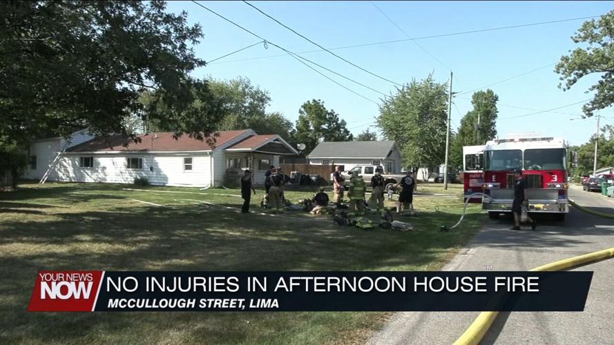 Lima Fire Department quickly contains house fire on McCullough Street
