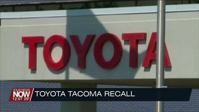 Toyota issues recall for Tacoma trucks due to axle issue