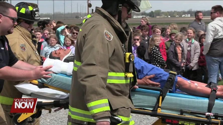 Putnam County third graders visit Gerding Farm to learn more about farm safety