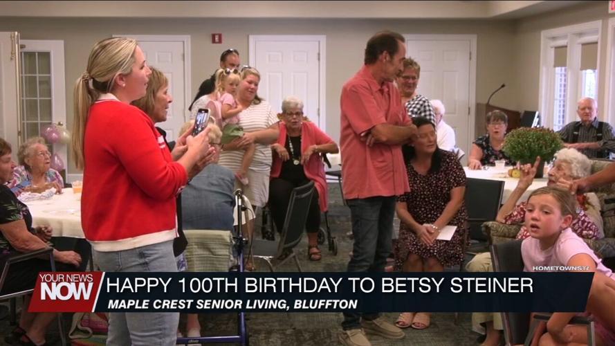 Bluffton's Betsy Steiner celebrates 100th birthday party