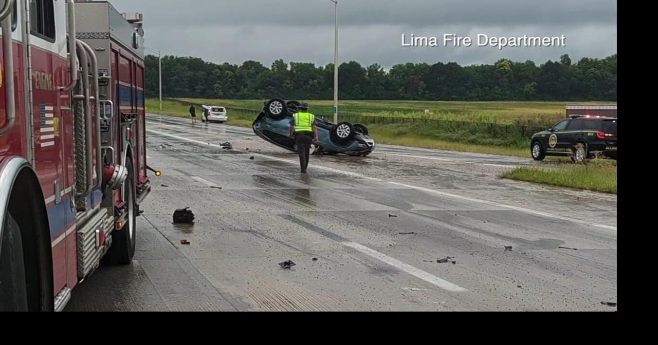 Large crash on I75 in Lima injured multiple people
